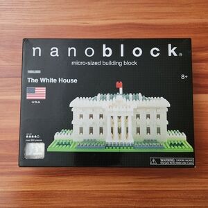 ✨️Nanoblock The White House Building Set Brand New Never Opened✨️